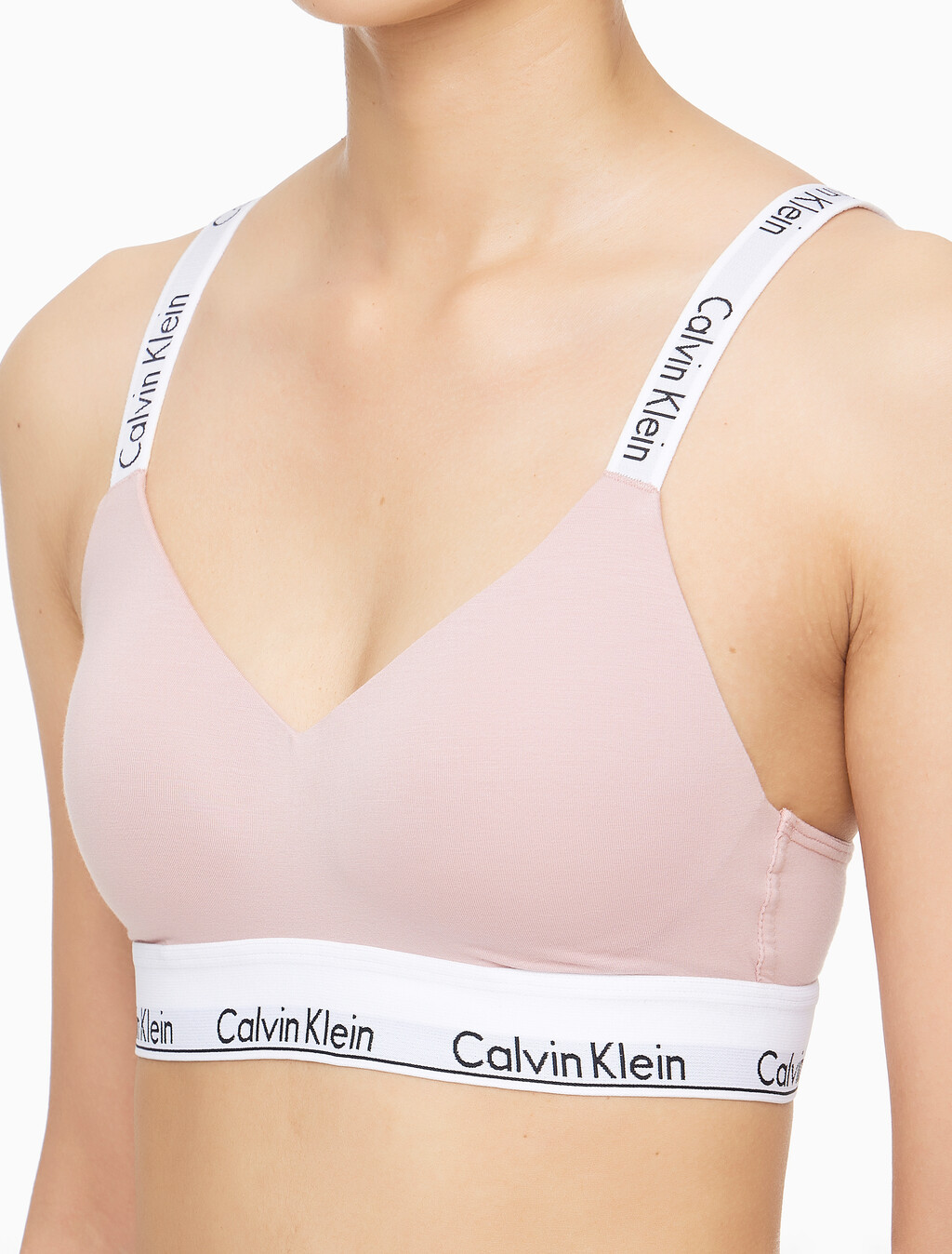 Buy 여성 모던코튼 훅앤아이 브라렛 in color SUBDUED 