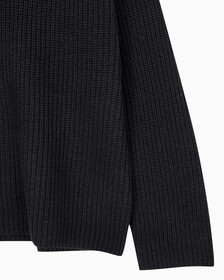 Buy 남성 롱슬리브 크루넥 스웨터 in color BLACK BEAUTY