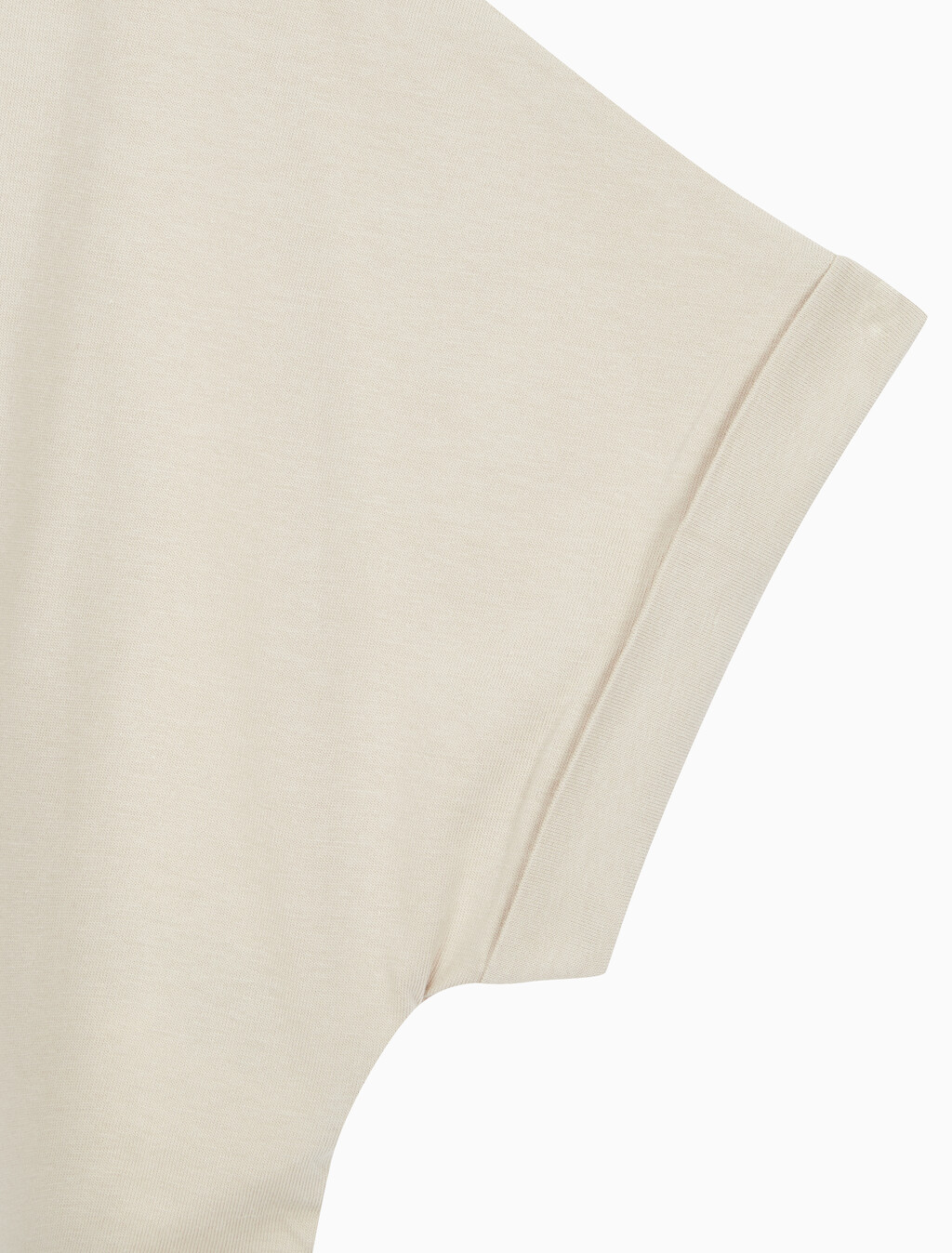 Buy 여성 모노그램 빅로고 크롭 반팔 티셔츠 in color CLASSIC BEIGE