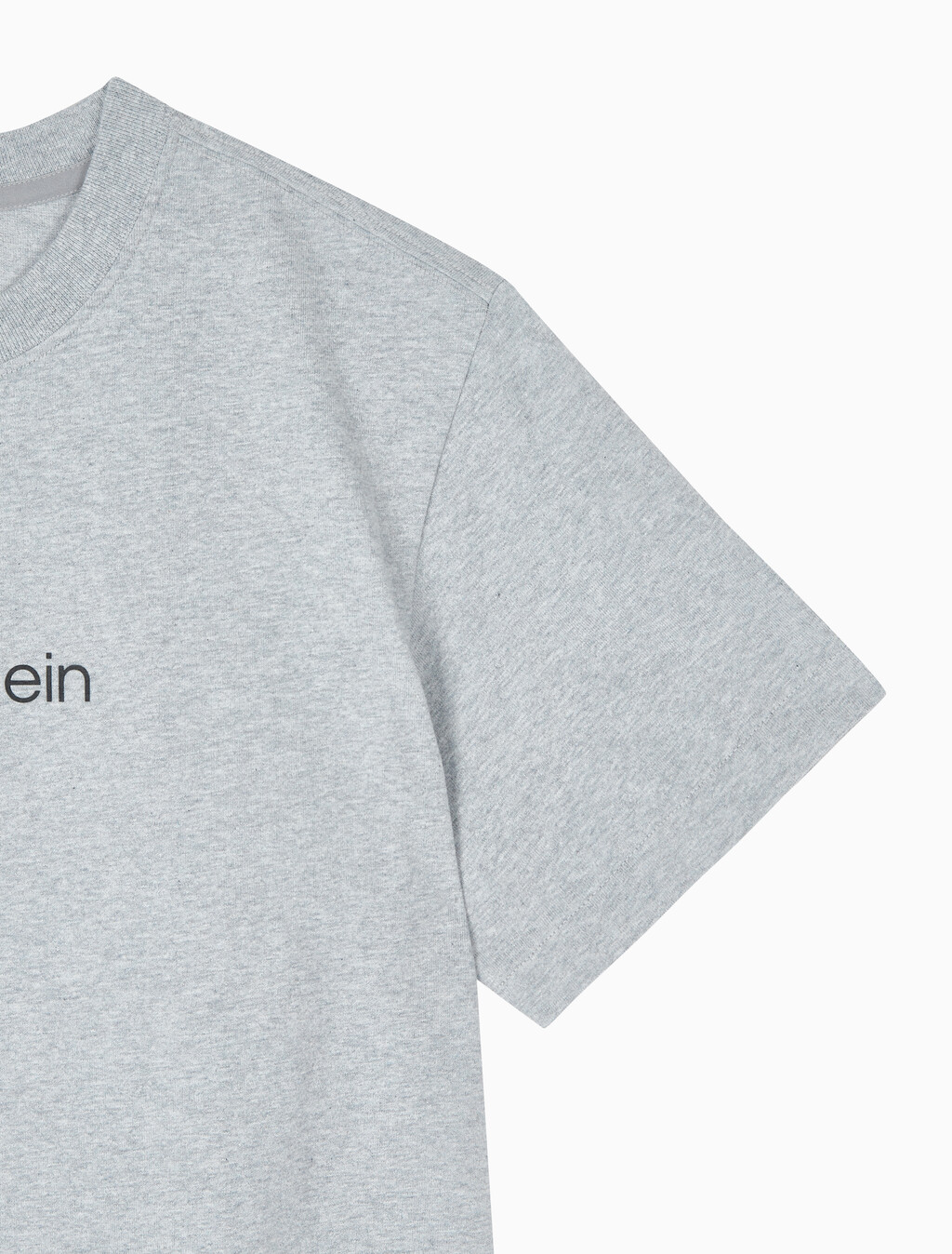 Buy 여성 릴렉스드 스탠다드로고 크루넥 반팔 티셔츠&nbsp; in color GREY HEATHER