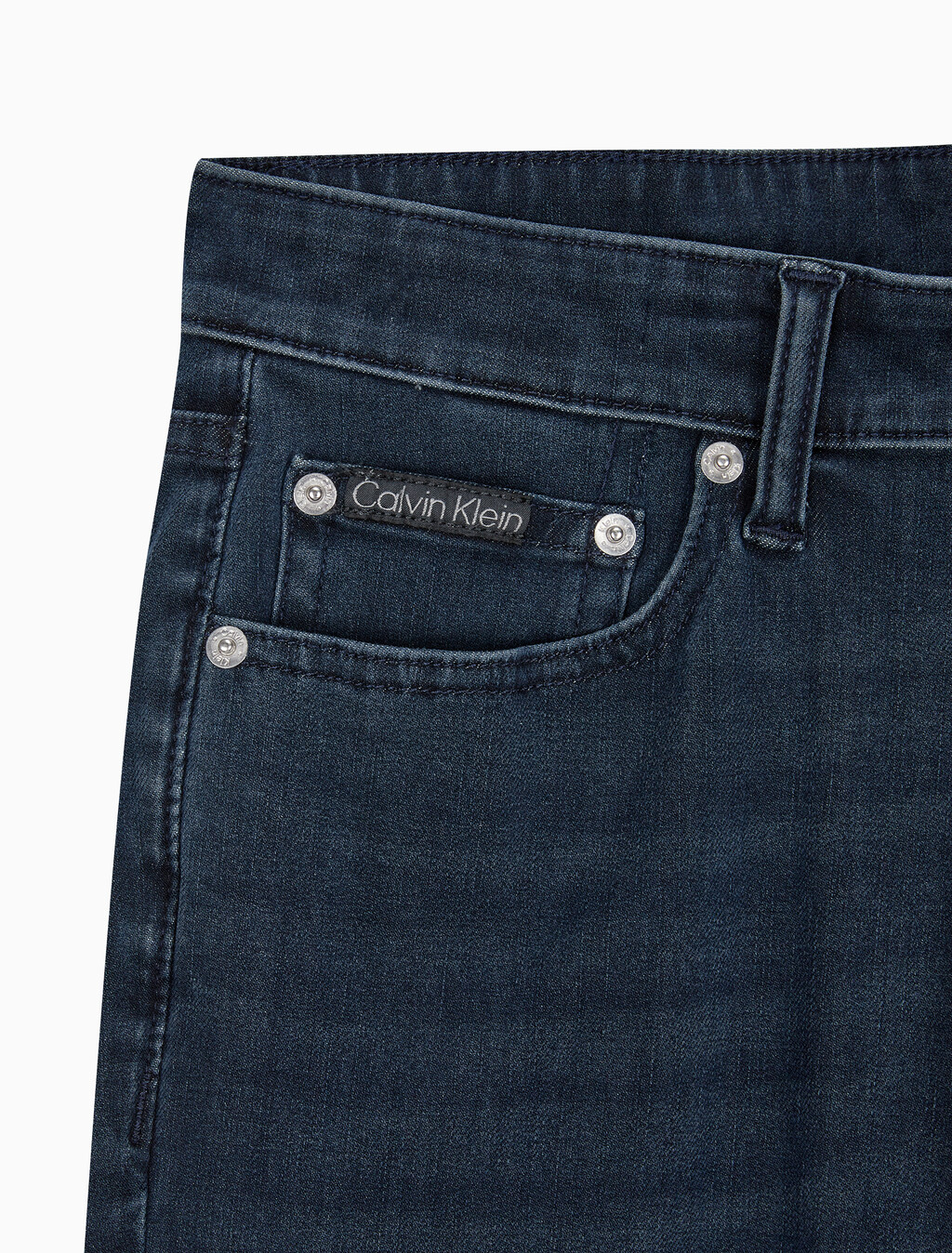 Buy 남성 슬림핏 블루블랙 37.5 기능성 데님 in color PVHBLACK/PVHBLACK