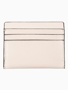Buy 여성 CKJ 미니멀 모노그램 카드케이스 in color PINK BEIGE