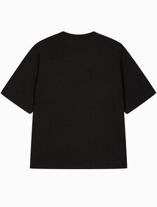 Buy 남성 릴렉스핏 아카이브 로고 반팔 티셔츠 in color BLACK