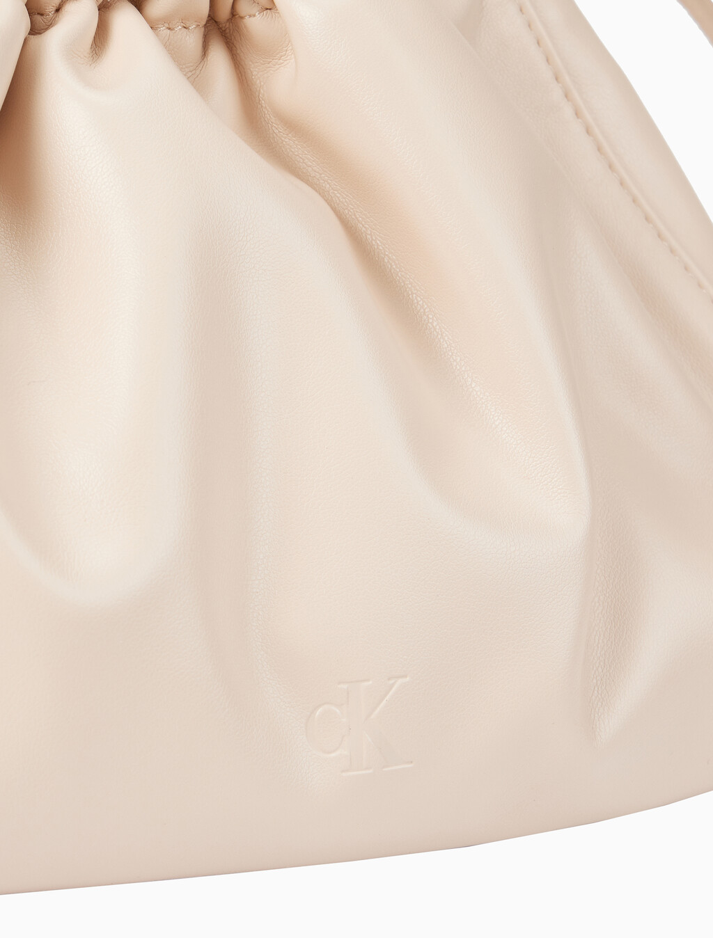 Buy 여성 드로우스트링 백 in color PINK BEIGE