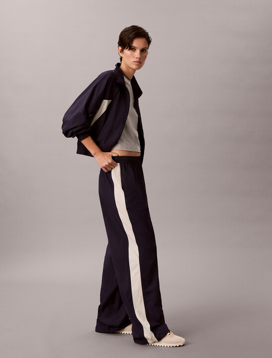 여성 나일론 캐주얼 팬츠