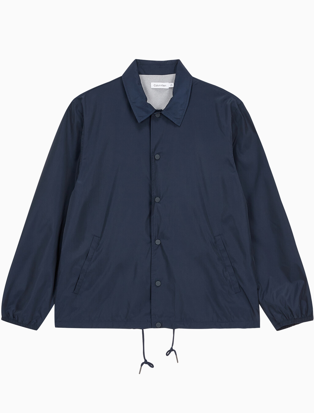Buy 남성 나일론 클래식 코치 자켓 in color DARK SAPPHIRE