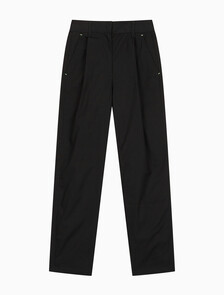 Buy 여성 폴드 반드 치노 팬츠 in color CK BLACK