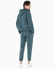 Buy 남성 레귤러핏 테이퍼드 팬츠 in color OCEAN TEAL/ BLK