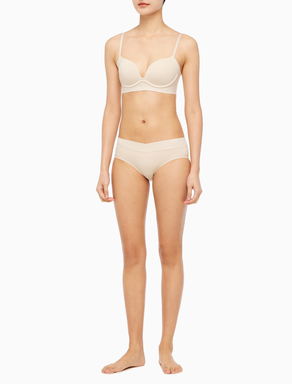 Buy 여성 인비져블 AF 힙스터 팬티 in color CLASSIC BEIGE