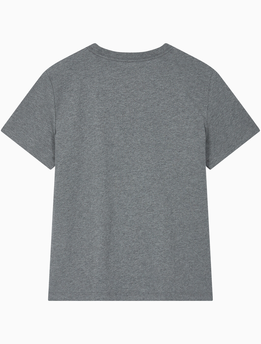 Buy 여성 히어로 모노로고 크루넥 반팔 티셔츠 in color MEDIUM GREY HEATHER