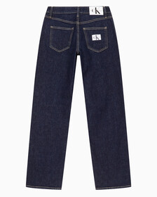 Buy 여성 90's 스트레이트핏 린스 블루 데님 in color RINSE BLUE