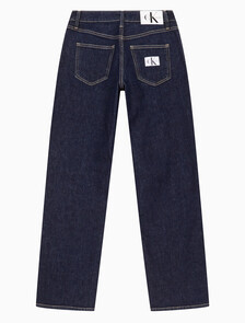 Buy 여성 90's 스트레이트핏 린스 블루 데님 in color RINSE BLUE