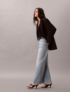 Buy 여성 아시아와이드 데님 in color Mid Blue