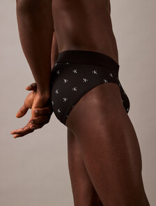 Buy 남성 CK 1996 마이크로 싱글 힙브리프 in color DIAMOND LOGO PRINT_BLACK