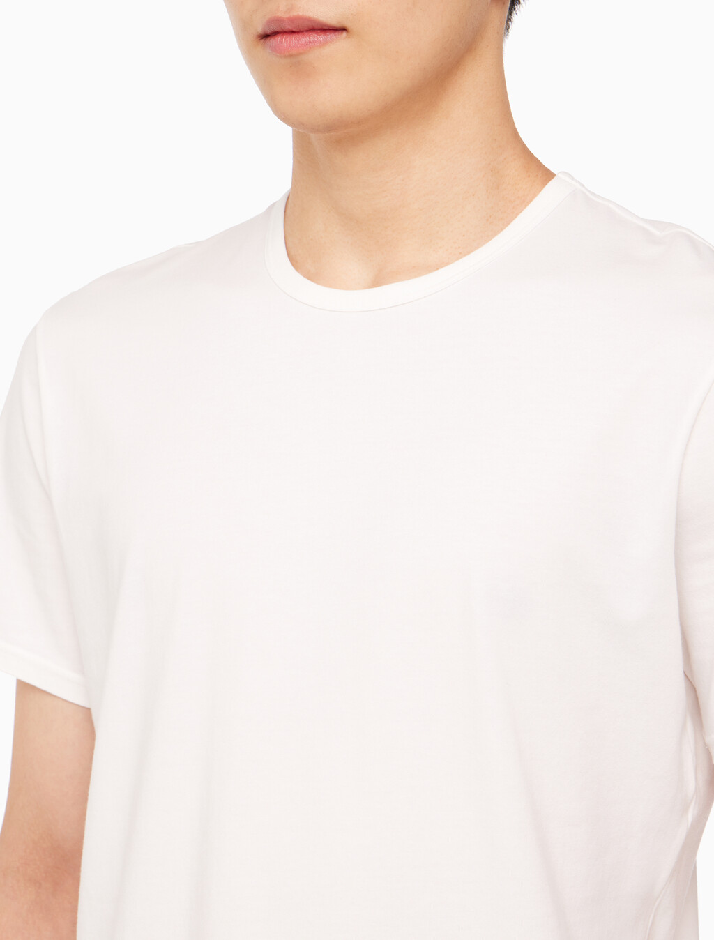 Buy 남성 모던코튼 크루넥 2PK 반팔 티셔츠 in color WHITE