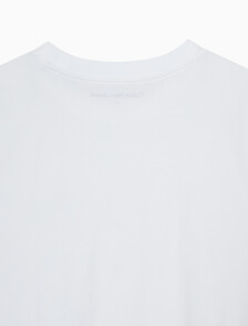 Buy 여성 레귤러핏 모던로고 2PK 반팔 티셔츠 in color CK BLACK