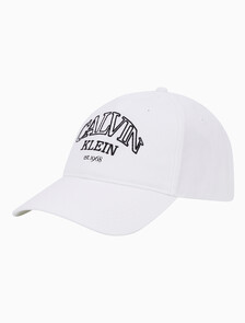 Buy 남녀공용 모노로고 어패럴 그래픽 타이 백 볼캡 in color BRIGHT WHITE