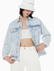 Buy 여성 레더패치 립 브라렛 in color GREIGE