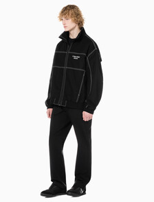 Buy 남성 90'S 스트레이트핏 밴딩 치노 in color CK BLACK