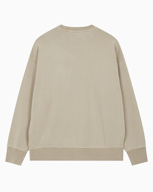 Buy 남성 모노로고 내츄럴 크루넥 in color BEIGE