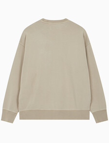 Buy 남성 모노로고 내츄럴 크루넥 in color BEIGE
