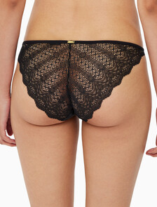 Buy 여성 CK 블랙 빈티지 레이스 AF 비키니 in color BLACK