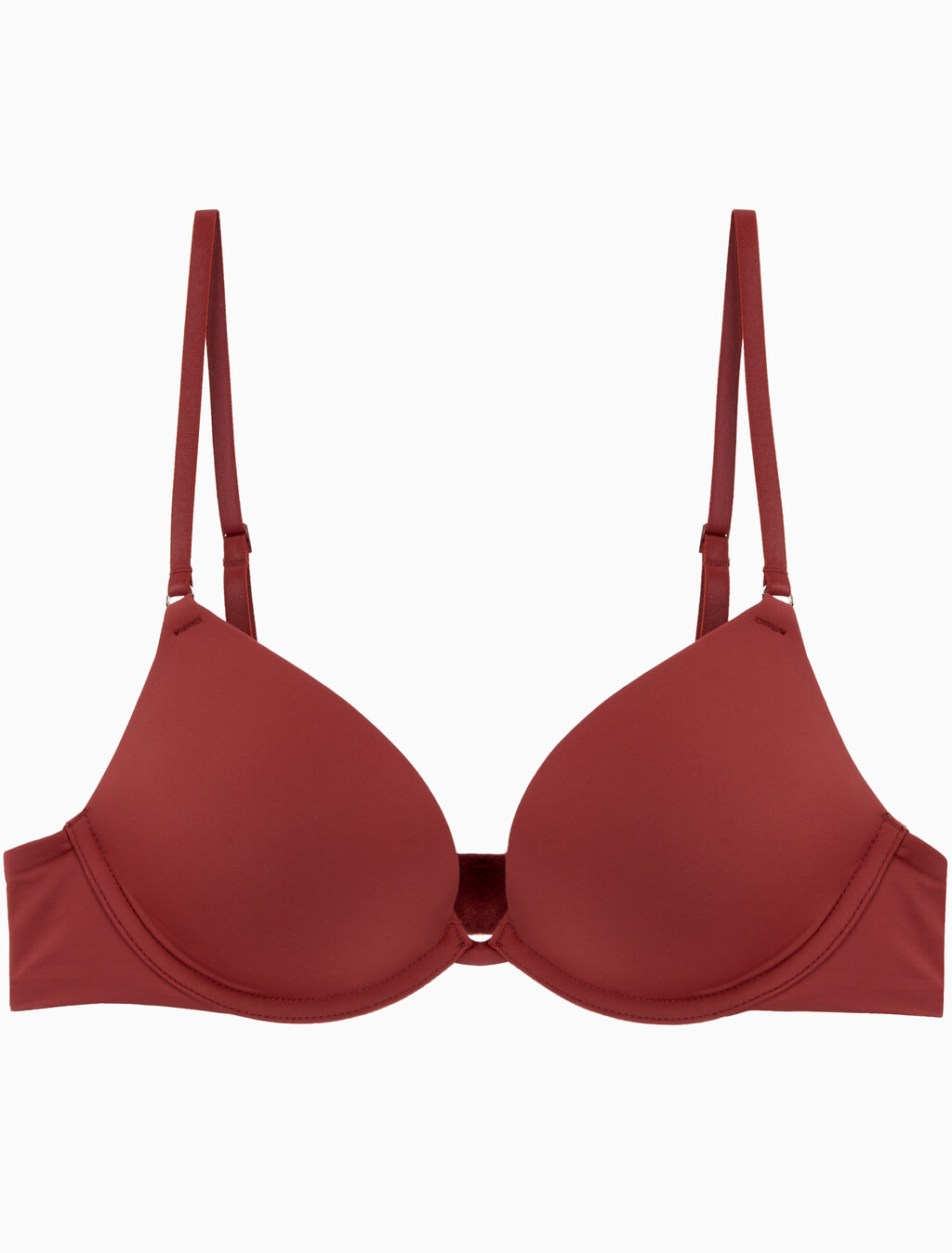 Buy 여성 미니멀리스트 AF 푸쉬업 브라 in color RED