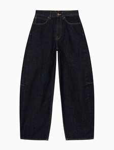 Buy 여성 홀스슈핏 린스 워시 데님 in color TENCEL RINSE BLUE
