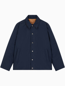 Buy 남성 리버서블 패디드 셔츠 자켓 in color NAVY/BROWN