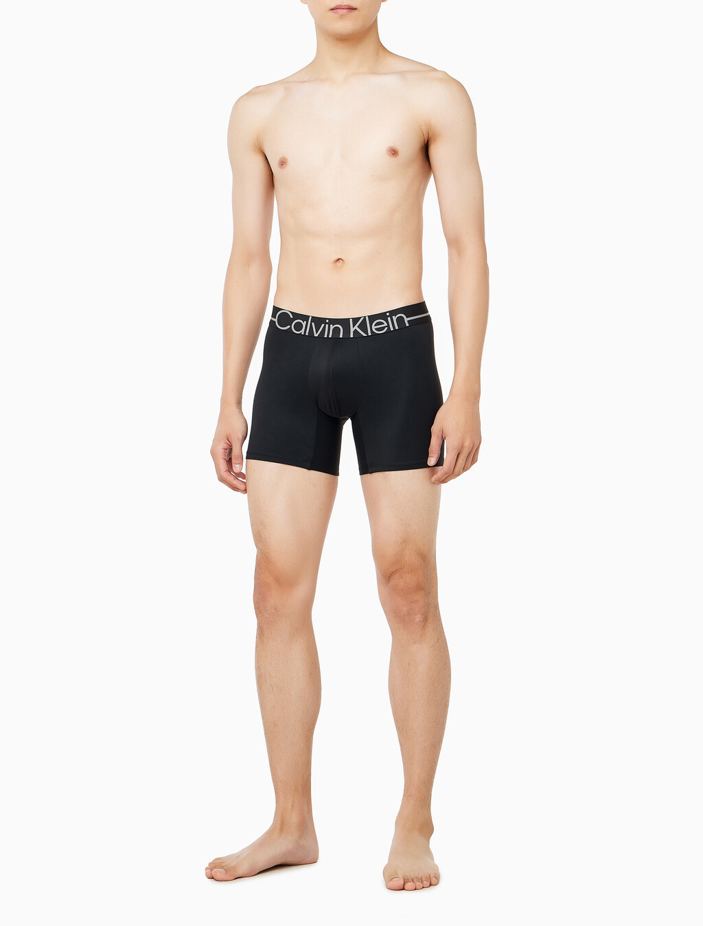 Buy 남성 뉴 사인 로고 박서 브리프 in color BLACK