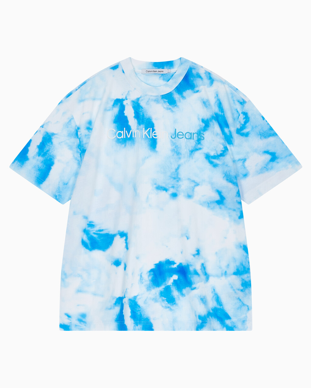 Buy 남성 썸머 스플래시 패션핏 반팔 티셔츠 in color ANCIENT WHITEEGGSHELL