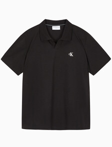 Buy 남성 릴렉스핏 피케 폴로 반팔 티셔츠 in color CK BLACK