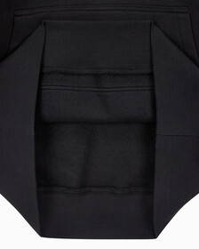 Buy 남성 롱슬리브 릴렉스핏 모노그램 기모후디 in color CK BLACK