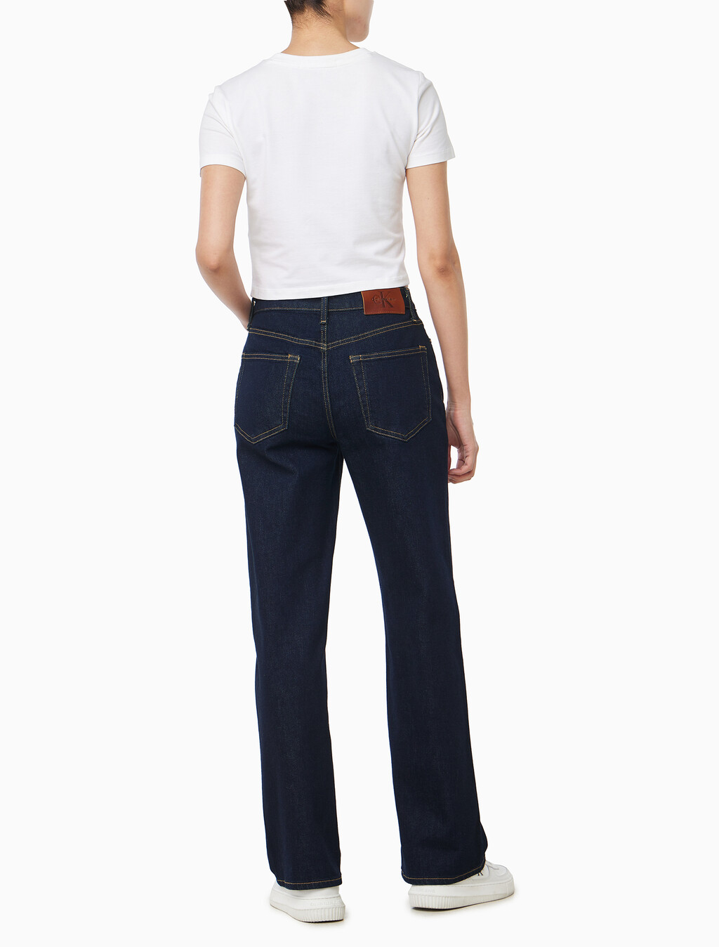 Buy 여성 90S 스트레이트 에코 데님 in color RINSE BLUE