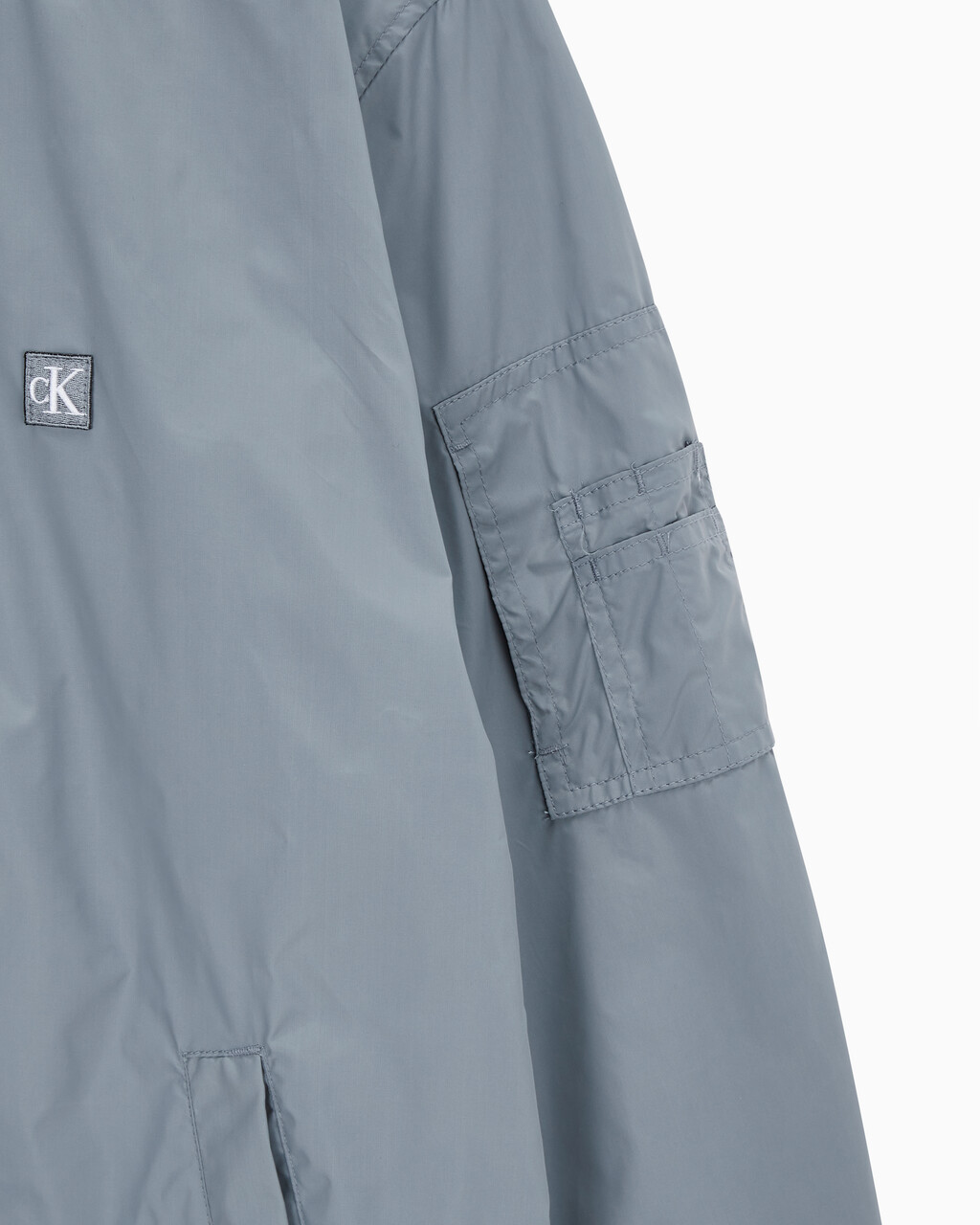 Buy 남성 나일론 보머 재킷 in color OVERCAST GREY