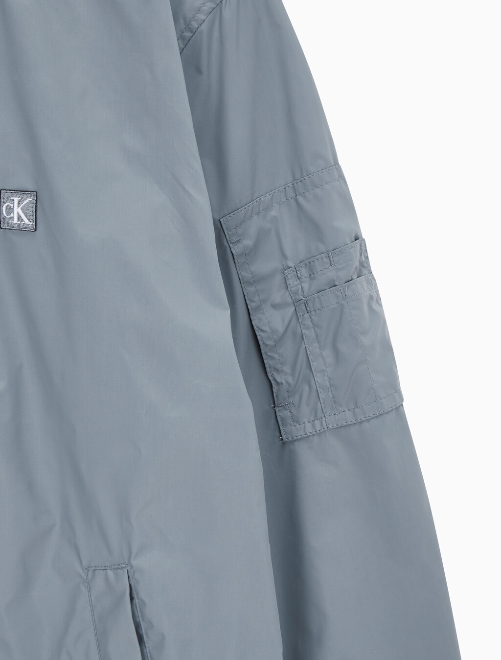 Buy 남성 나일론 봄버 자켓 in color OVERCAST GREY