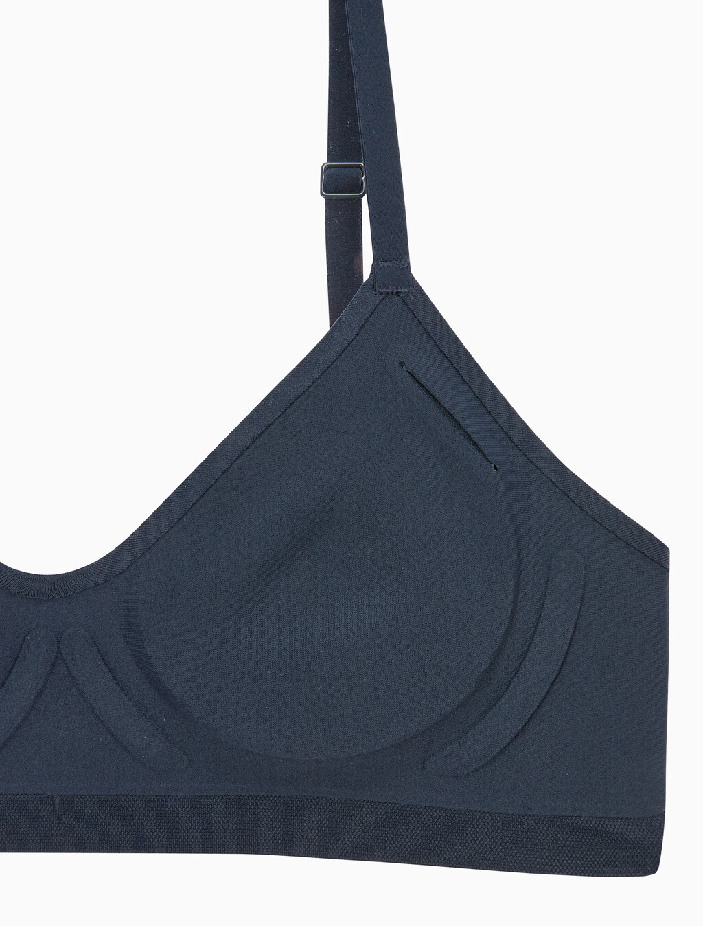 Buy 여성 본디드 플렉스 브라렛 in color BLUEBERRY