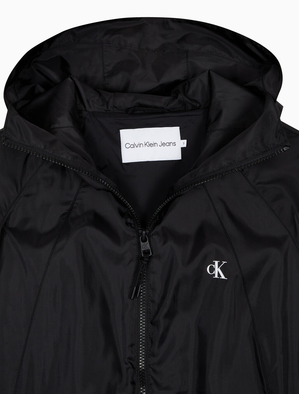 Buy 여성 웨이스트 집업 자켓 in color CK BLACK