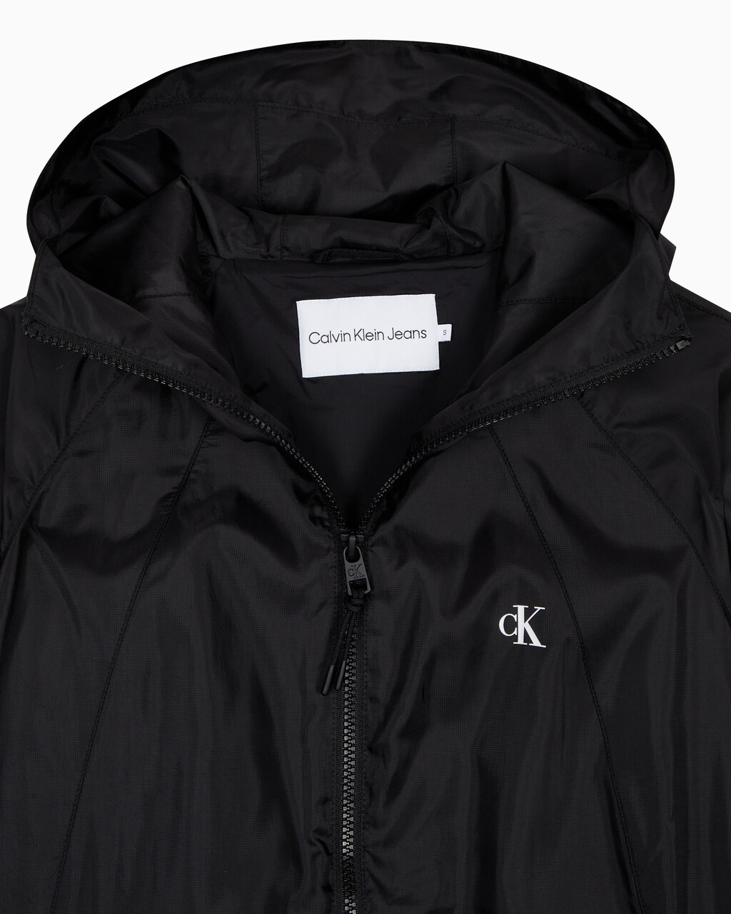 Buy 여성 웨이스트 집업 자켓 in color CK BLACK