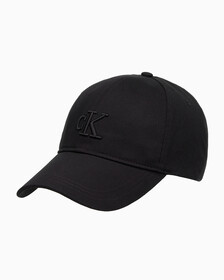 Buy 남녀공용 아카이브 로고 볼캡 in color BLACK