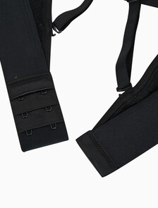 Buy 여성 인트린식 언라인드 브라렛 in color BLACK