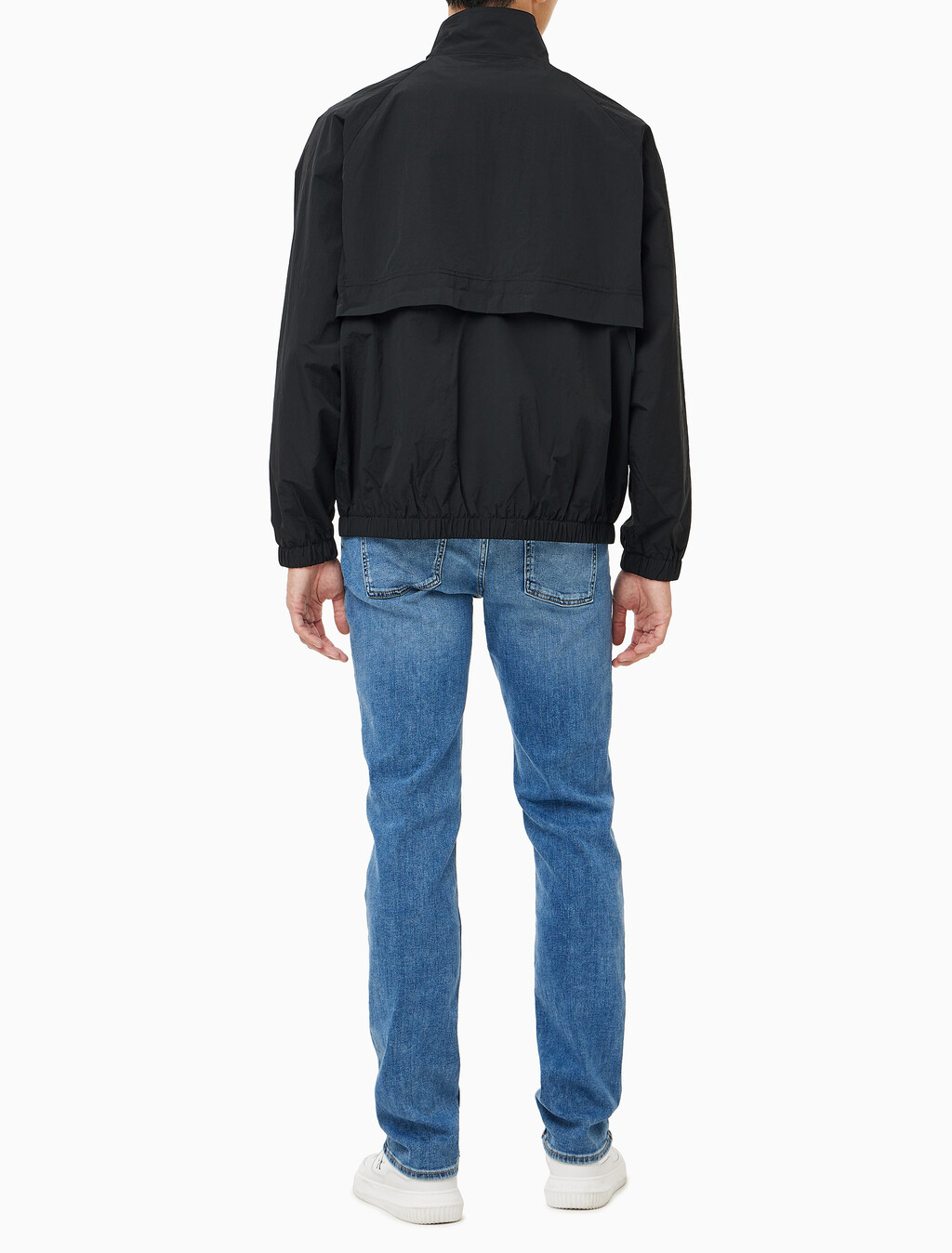 Buy 남성 베이직 에센셜 기능성 나일론 자켓 in color CK BLACK