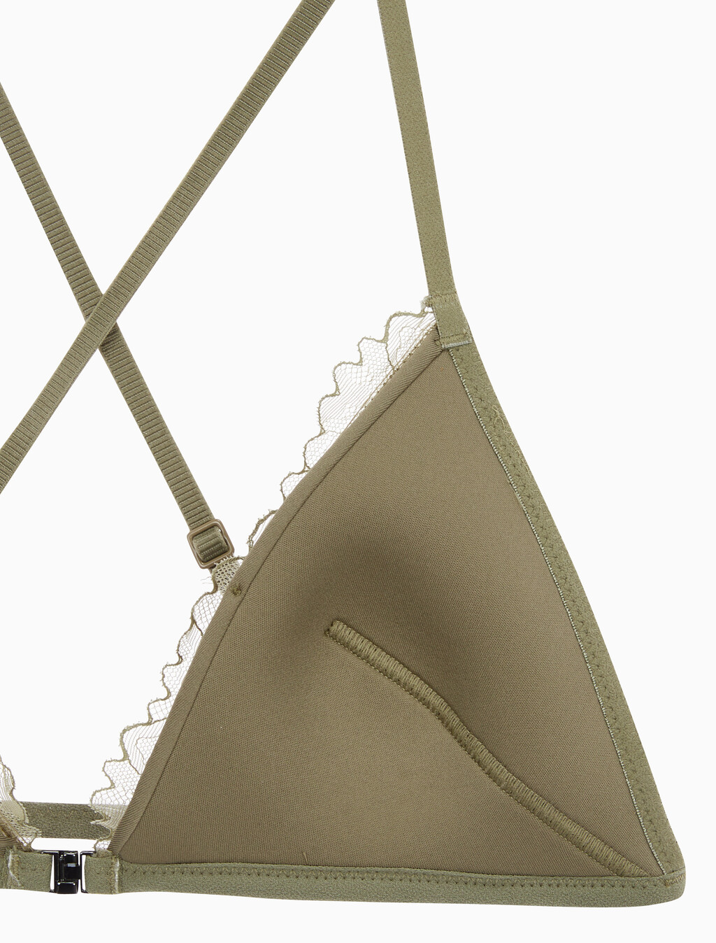 Buy 여성 플로랄 레이스 AF 트라이앵글 in color DUSKY GREEN