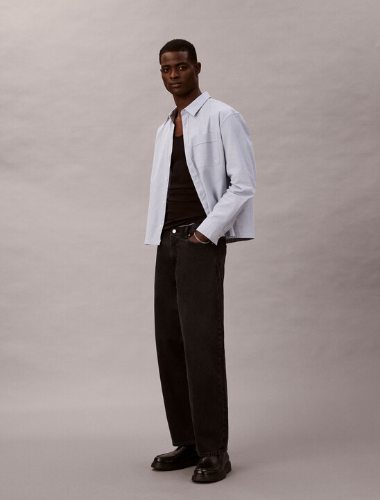 남성 배럴핏 코브넌 데님