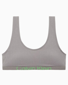 Buy 여성 퓨쳐쉬프트 코튼 AF U-back 브라렛 in color SATELLITE/GREEN FLASH