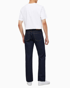 Buy 남성 스트레이트핏 린스 데님 in color CK RAW SELVEDGE