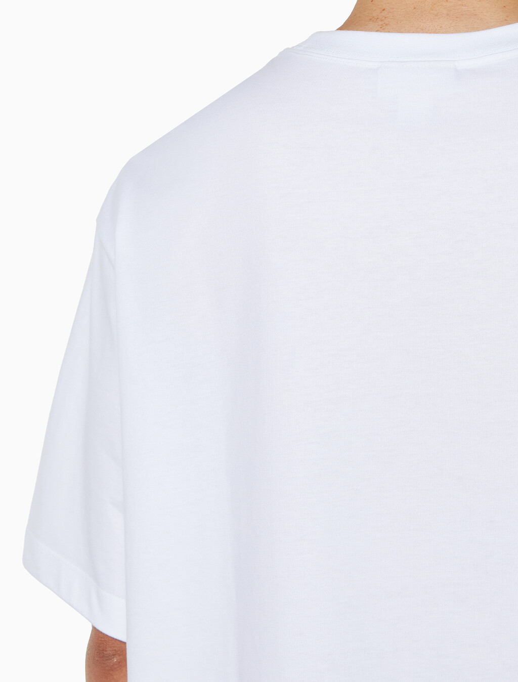 Buy 남성 릴렉스핏 바우하우스 로고 반팔 티셔츠 in color BRILLIANT WHITE