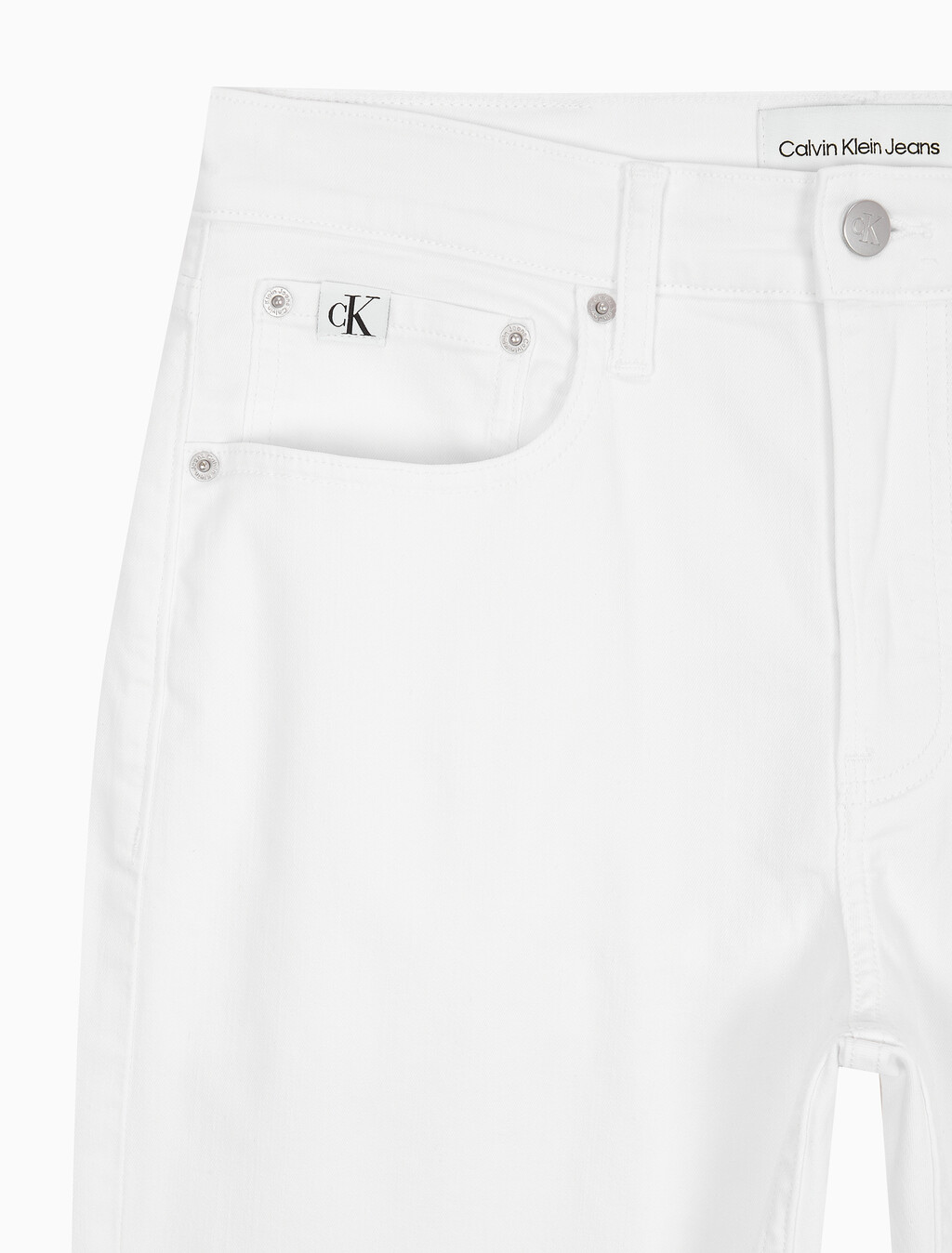 Buy 남성 37.5 기능성 화이트 데님 쇼츠 in color CHALKY BLUE