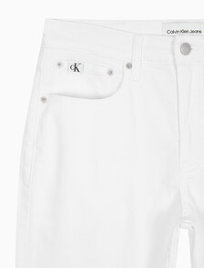 Buy 남성 37.5 기능성 화이트 데님 쇼츠 in color CHALKY BLUE