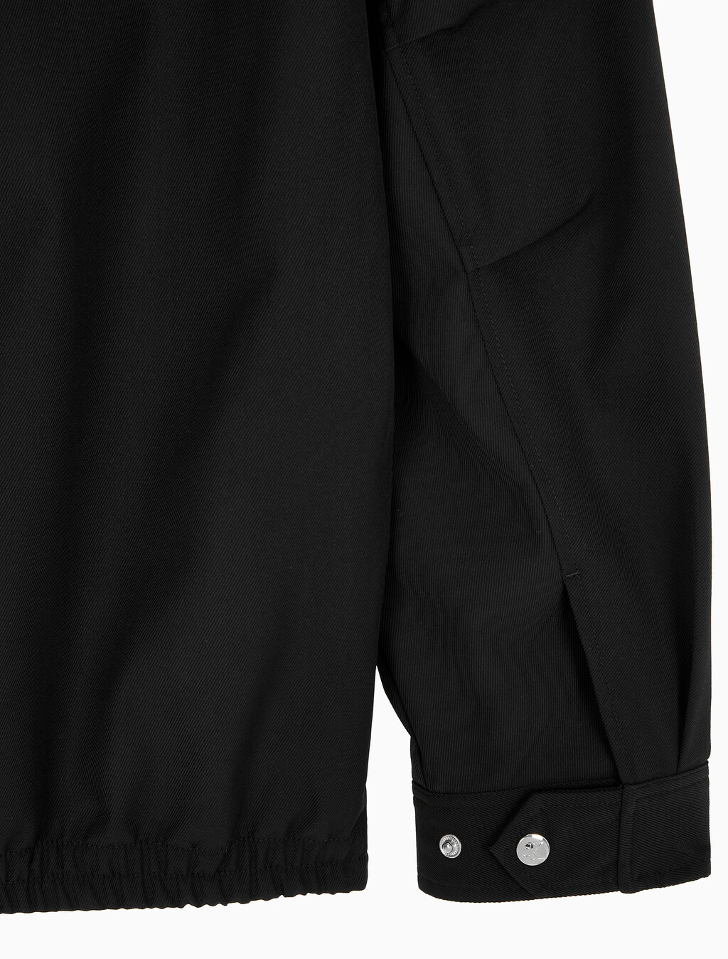Buy 남성 테크 트윌 셔츠 집업 기능성 자켓 in color CK BLACK
